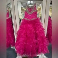 Little Rosie - Girl's Long National Pageant Dress
