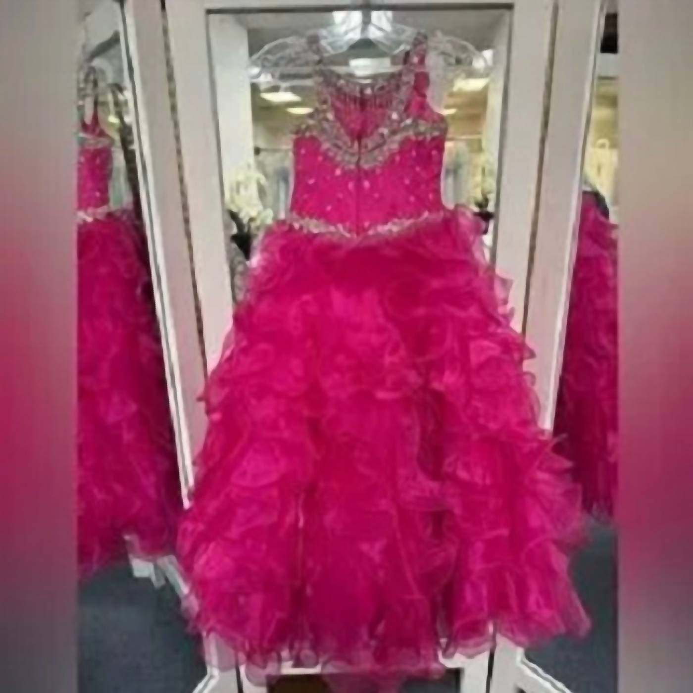 Little Rosie - Girl's Long National Pageant Dress