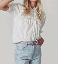 The Shirt - The Nicolette Ruffled Shirt