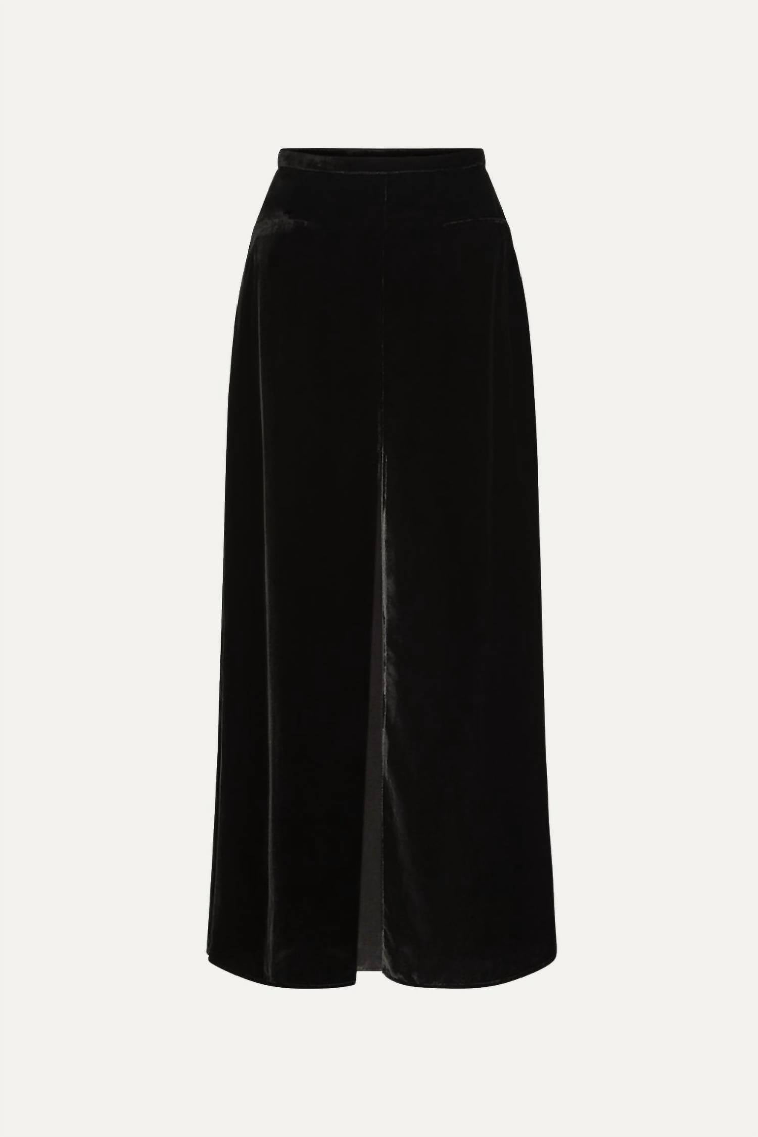 Le Kasha - Castelo Velvet Midi Skirt