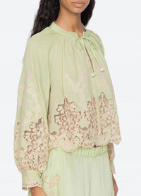 Sea - Gracelyn Lace Top