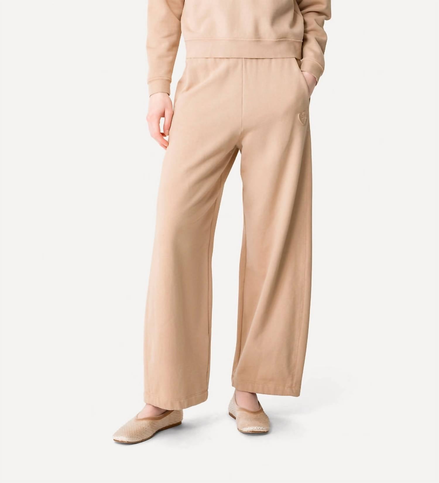 Forte Forte - Diagonal Cotton Fleece Pants