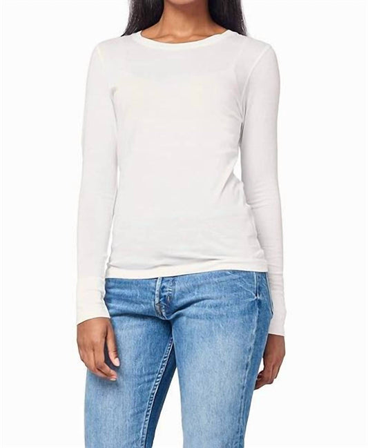 Lilla P - LAYERING LONG SLEEVE SCOOP NECK TOP