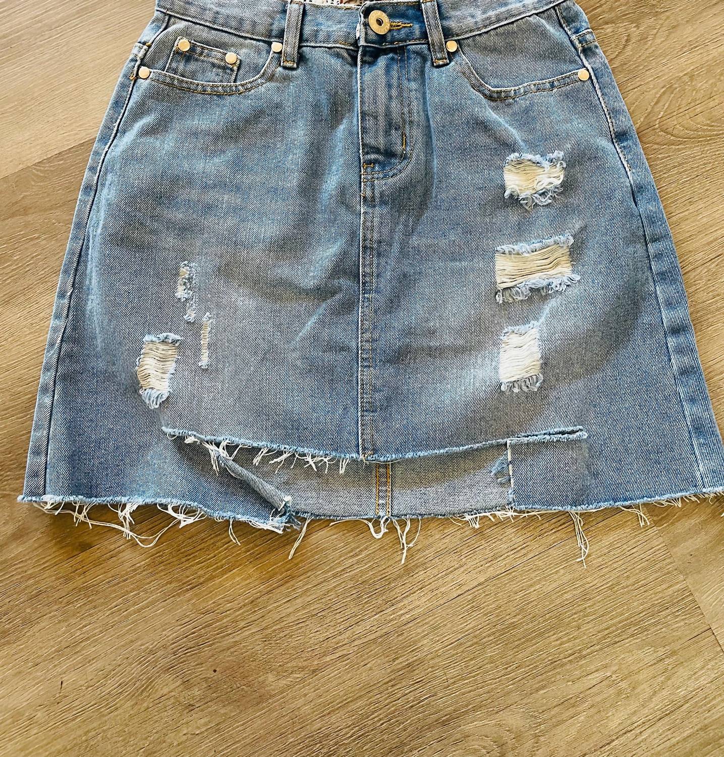 Pol - Women's Denim Skirt