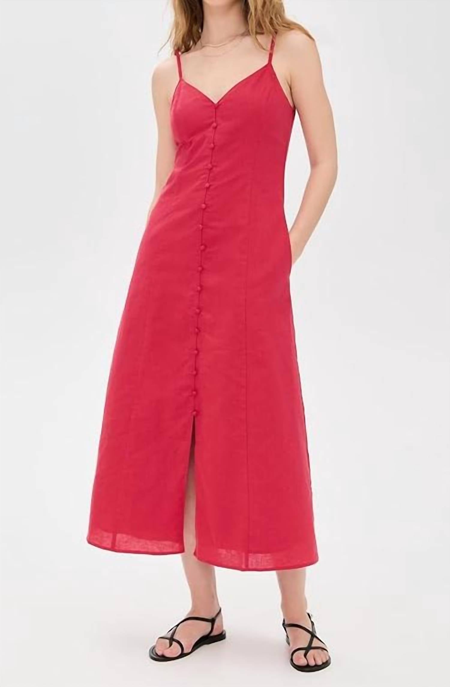 Paige Modena Midi Dress in petunia - women's dress - view 4
