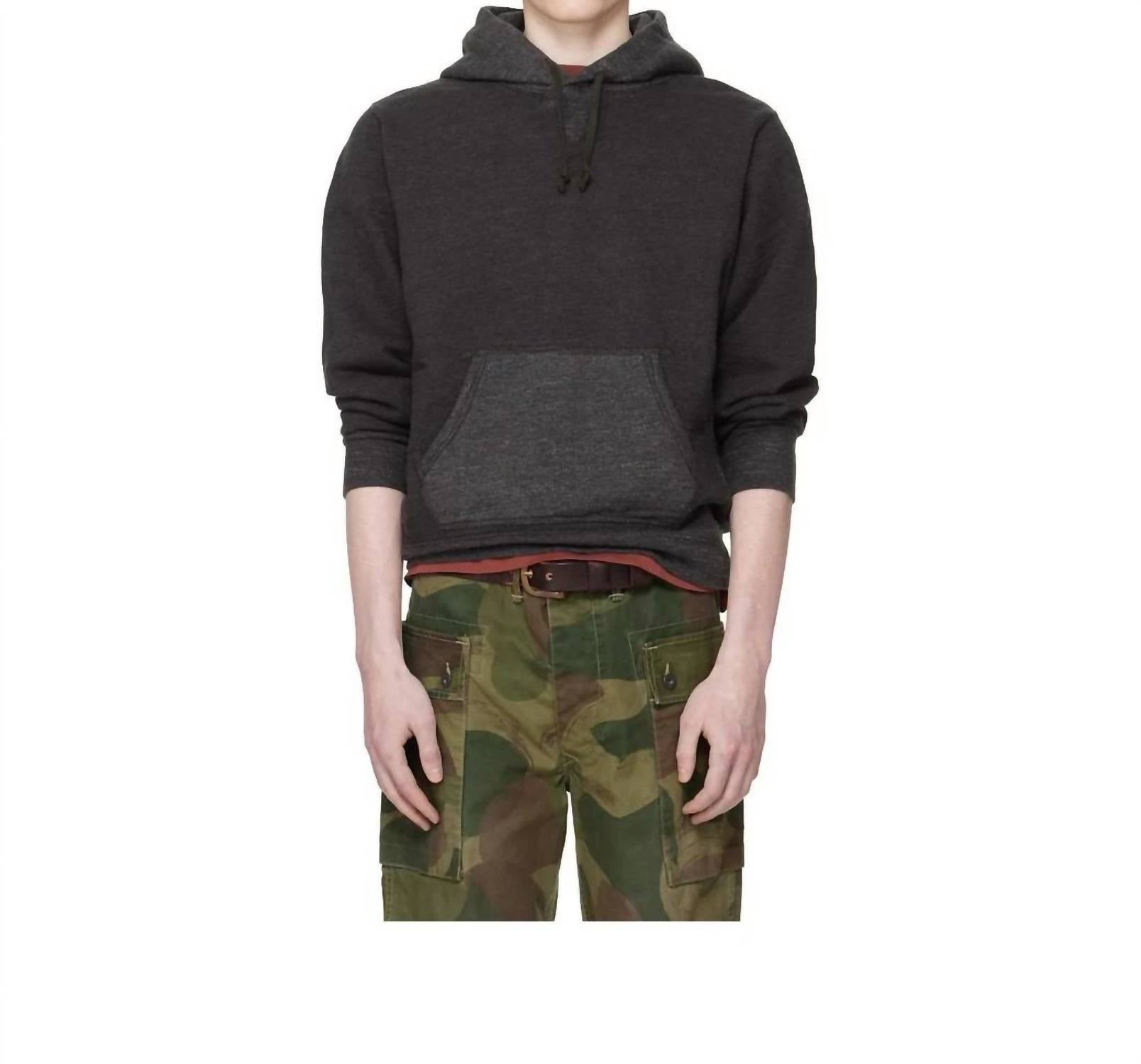 Rrl - French Terry Pullover Hoodie