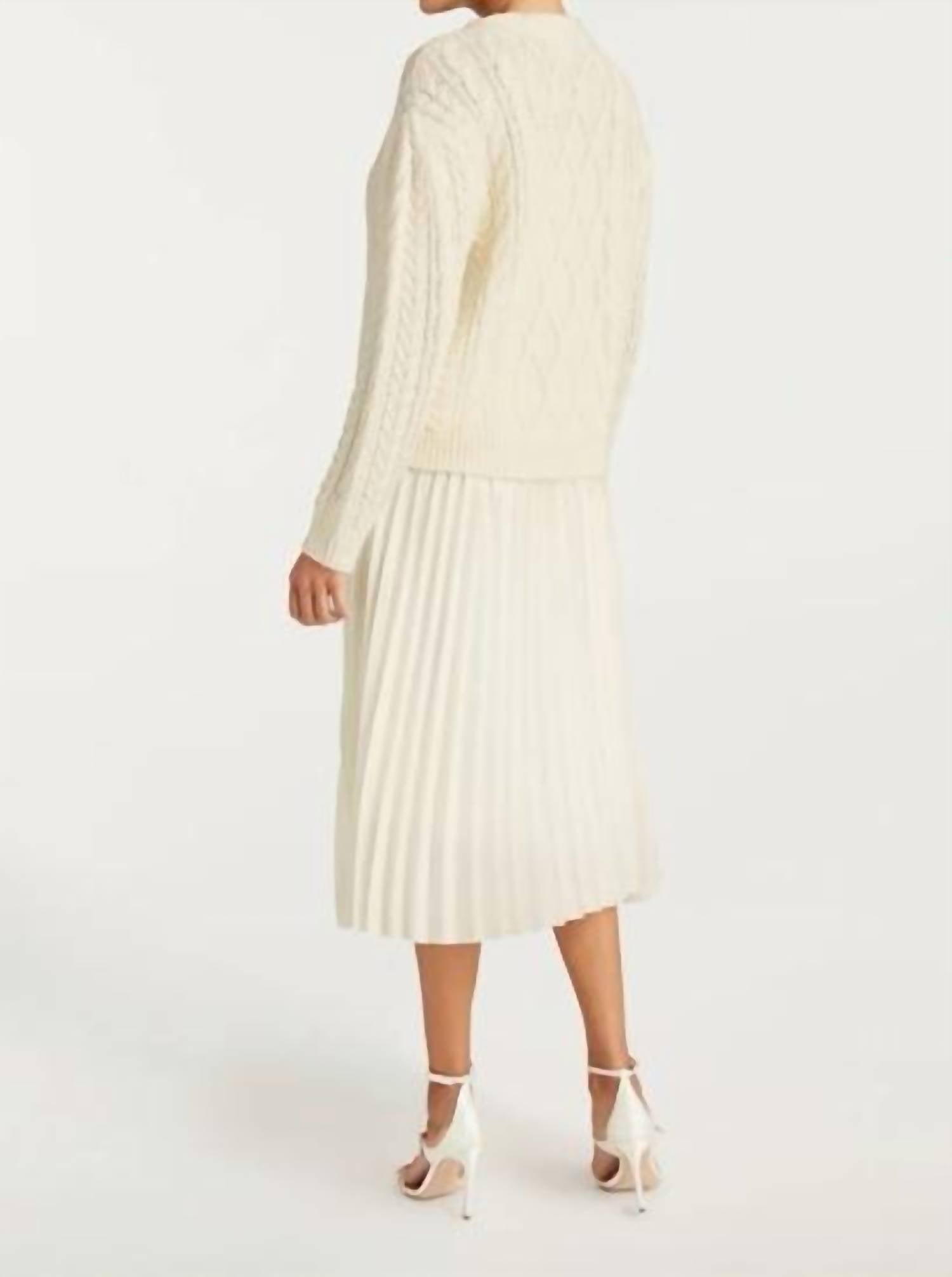 Cinq A Sept - Amandine Cardigan Midi Dress Set