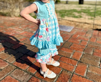 Melina & Me - Girl's Rainbow Garden Outfit Set
