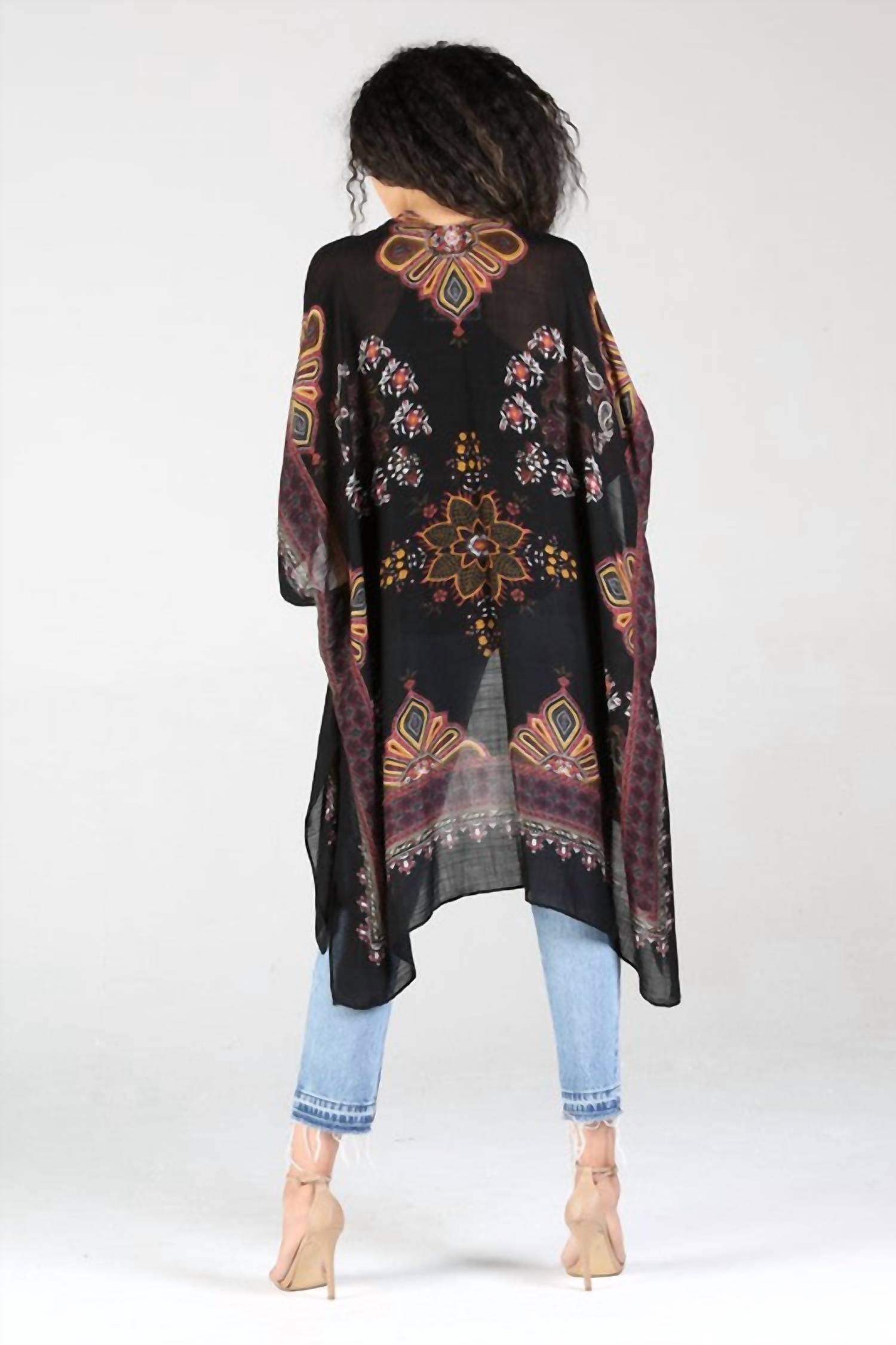 Angie - Printed Kimono