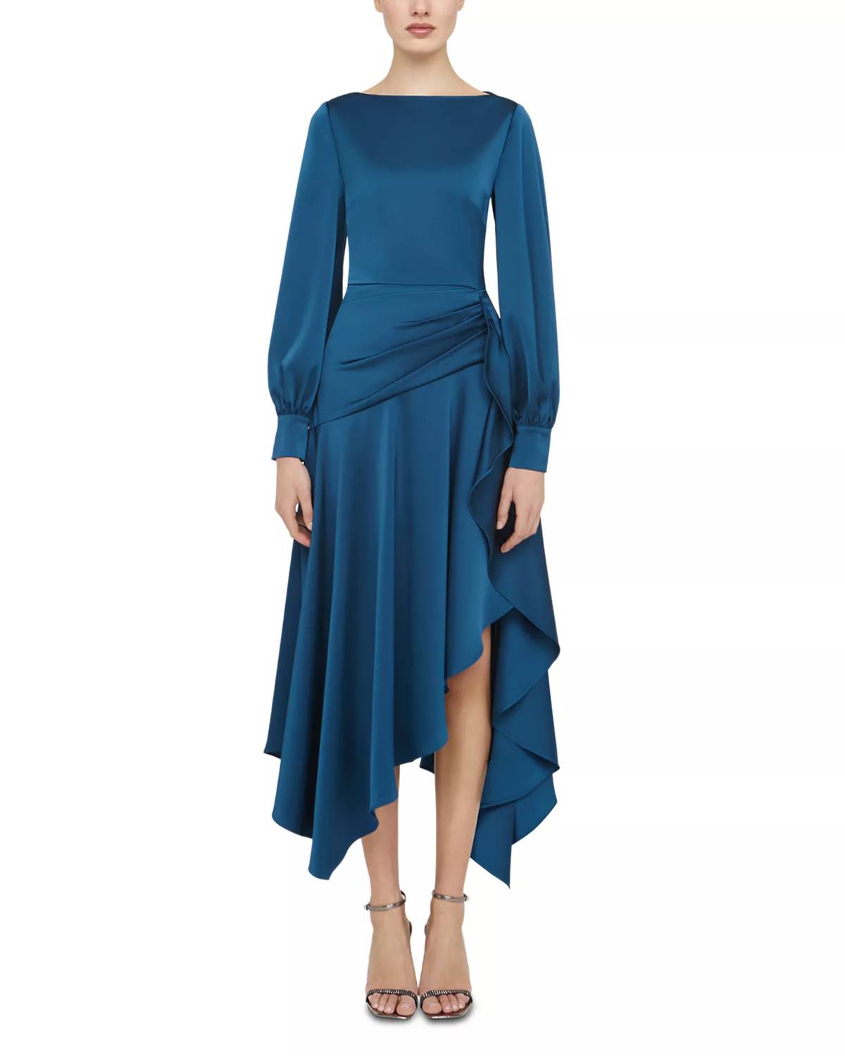 Theia - Florence Handkerchief Dress