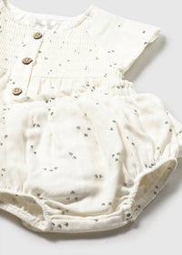 Mayoral Girls Mini Heart Gauze Short Set in ceramics - item - view 4