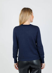 Peace Of Cloth - Metallic Pocket Crew Sweater