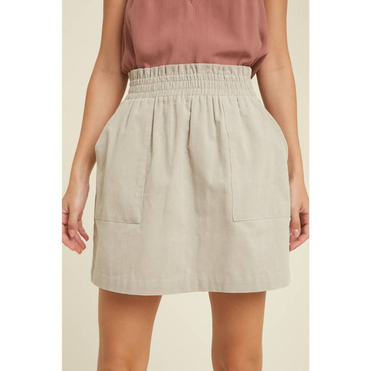 Wishlist - Corduroy Mini Skirt