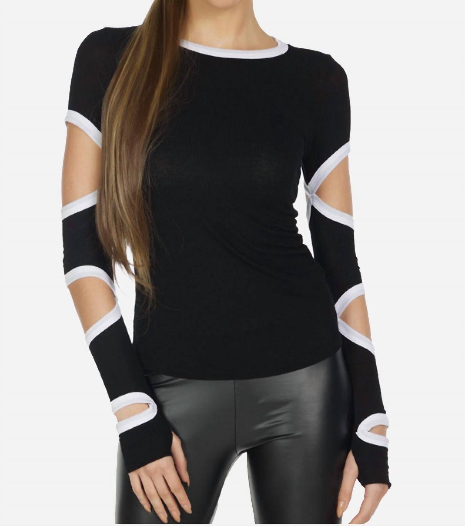 Michael Lauren - Women's Cian Cutout Shirt