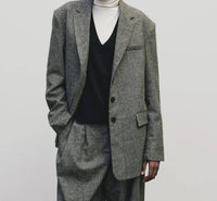 Mijeong Park - Wool Blend Oversized Jacket