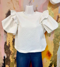 Glam - Holly Textured Top