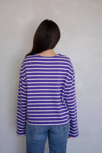 Things Between - Keller Stripe Long Sleeve Stripes Tee