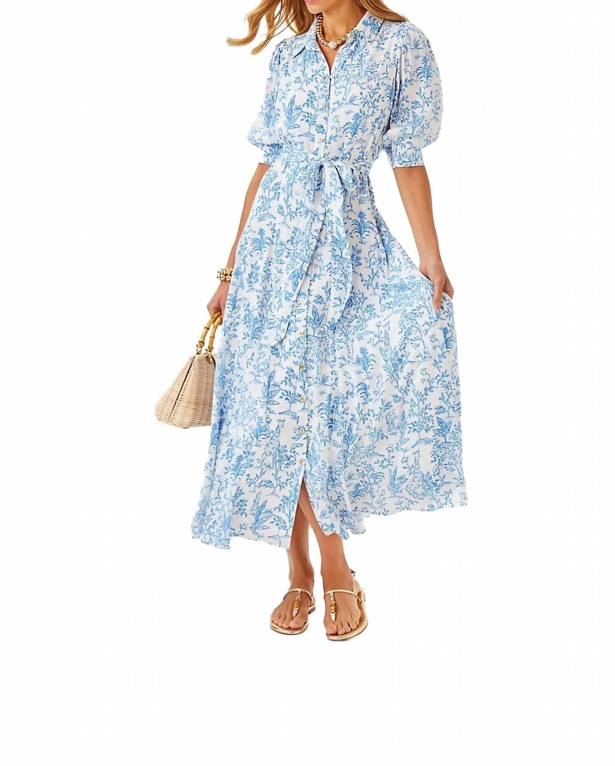Lilly Pulitzer - Larkyn Midi Shirt Dress