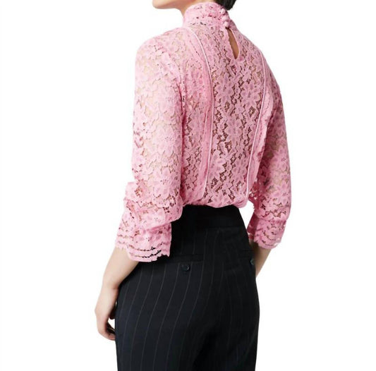 Smythe - Scalloped Lace Top