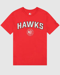 Starter - Men's Atlanta Hawks Retro Short Sleeve Shirt