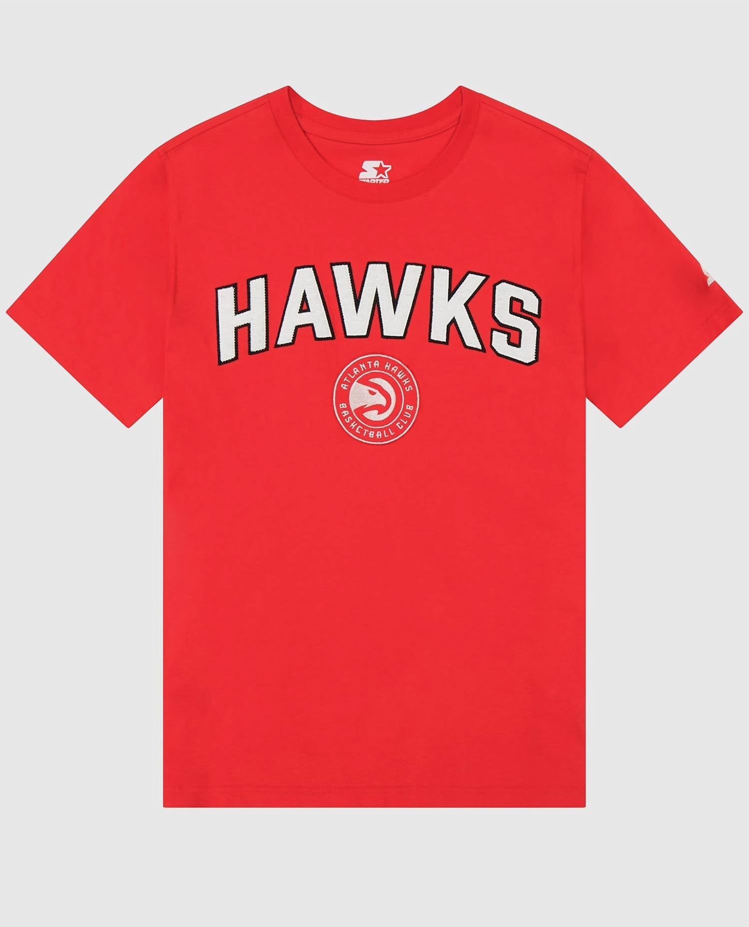 Starter - Men's Atlanta Hawks Retro Short Sleeve Shirt