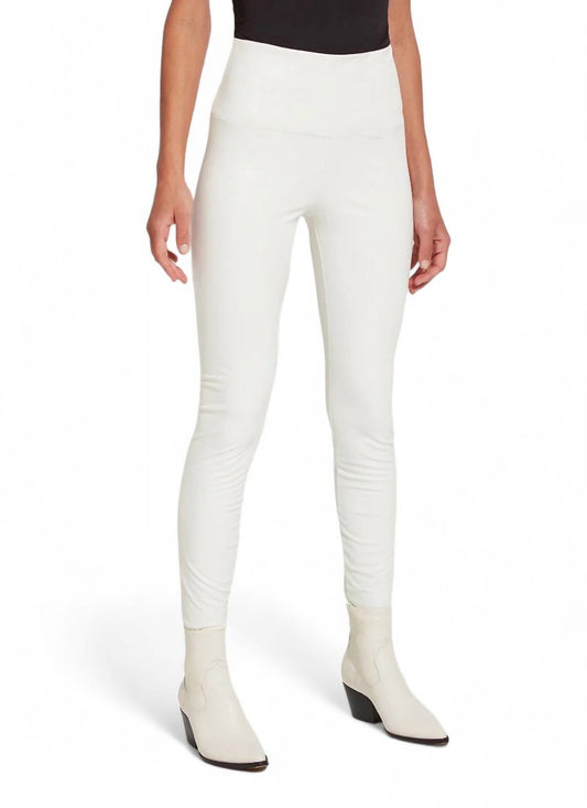 Lysse - TEXTURED LEATHER LEGGING