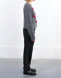 Lili Sidonio - Sweetheart Popcorn Knit Sweater
