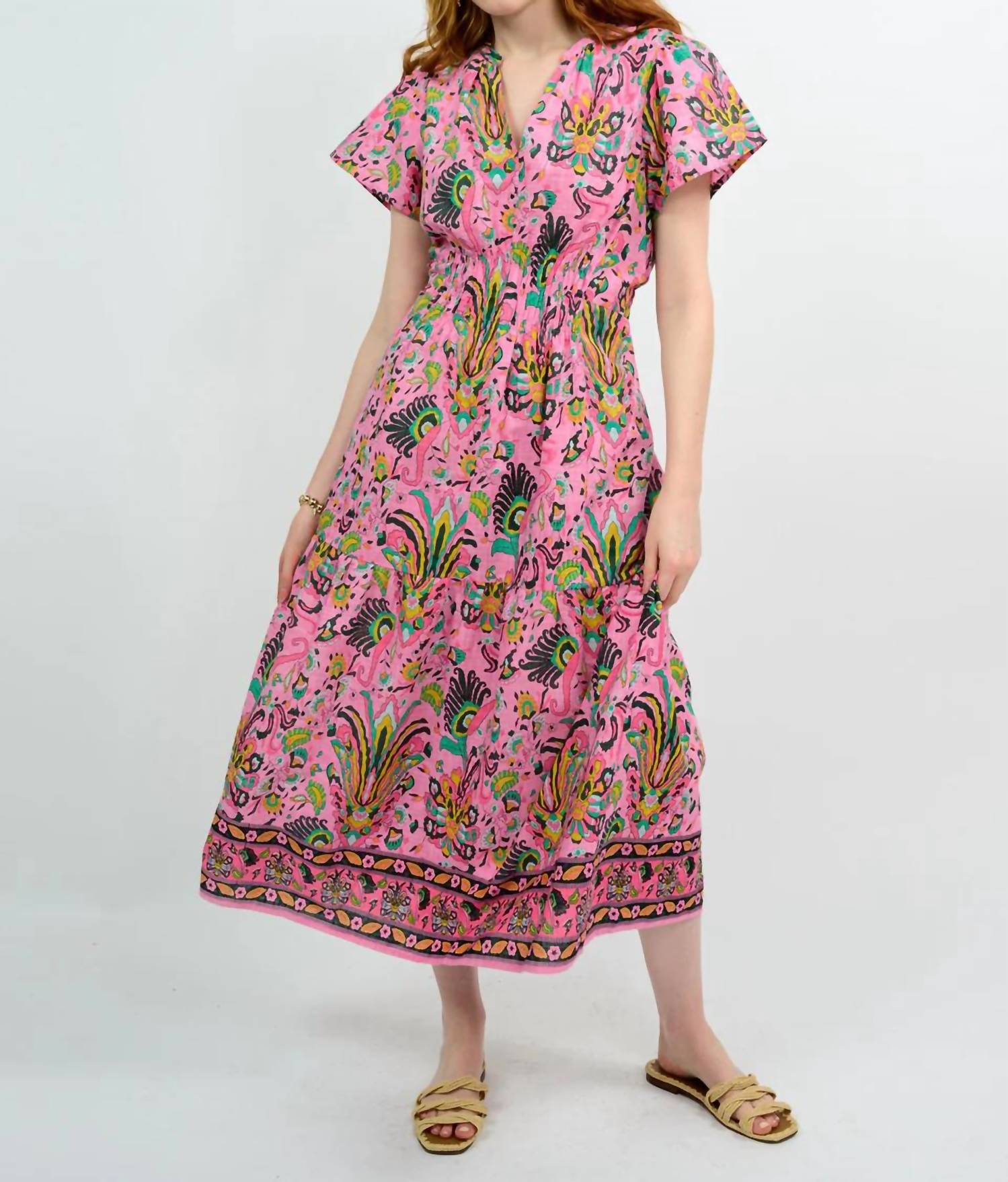 Uncle Frank - Tropical Borders Dress