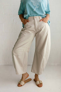Free People - Good Luck Mid-Rise Barrel Jeans
