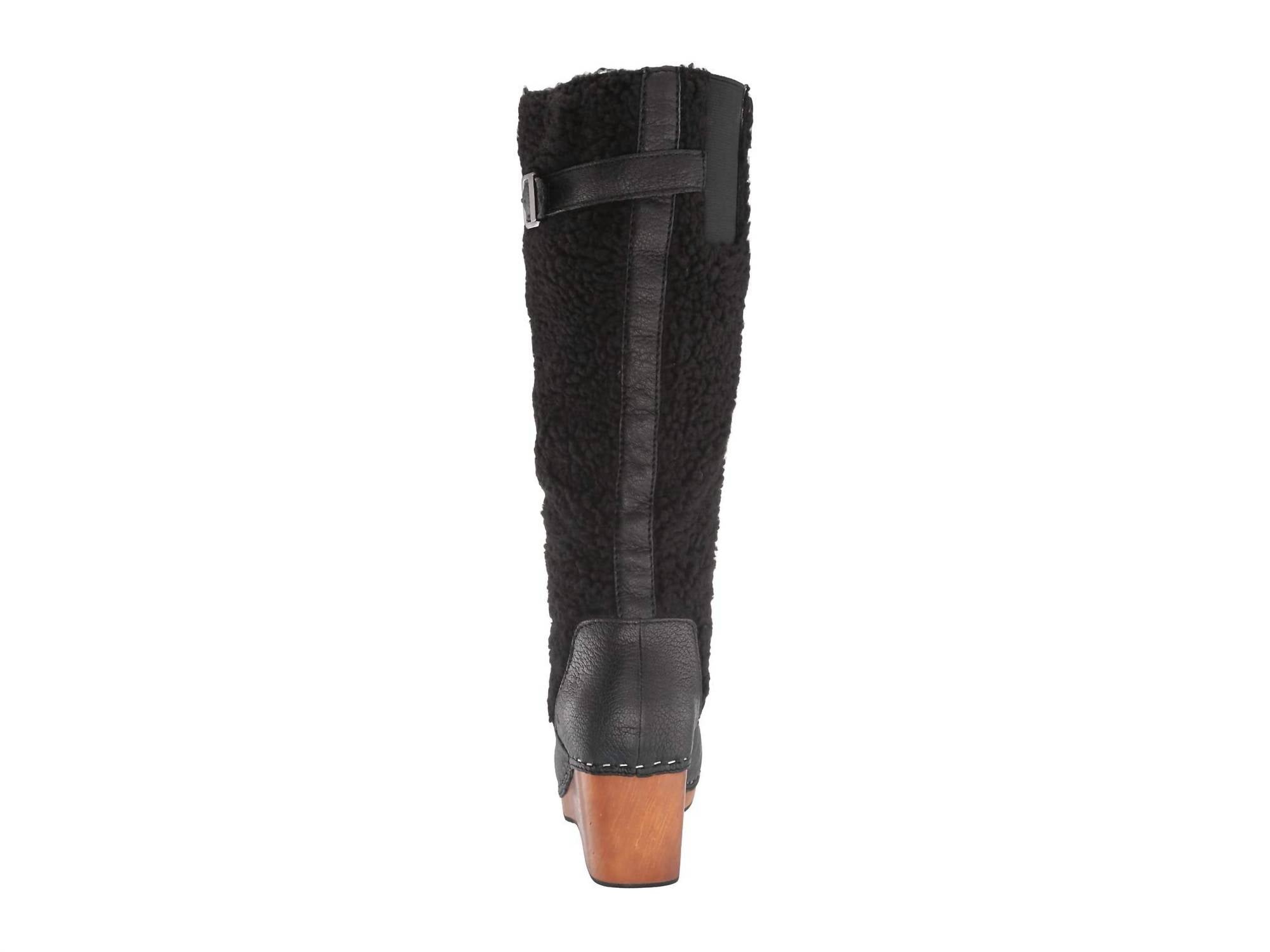 Kelsi Dagger - Women's Jagger Zipper Clog Wood Heel Boot