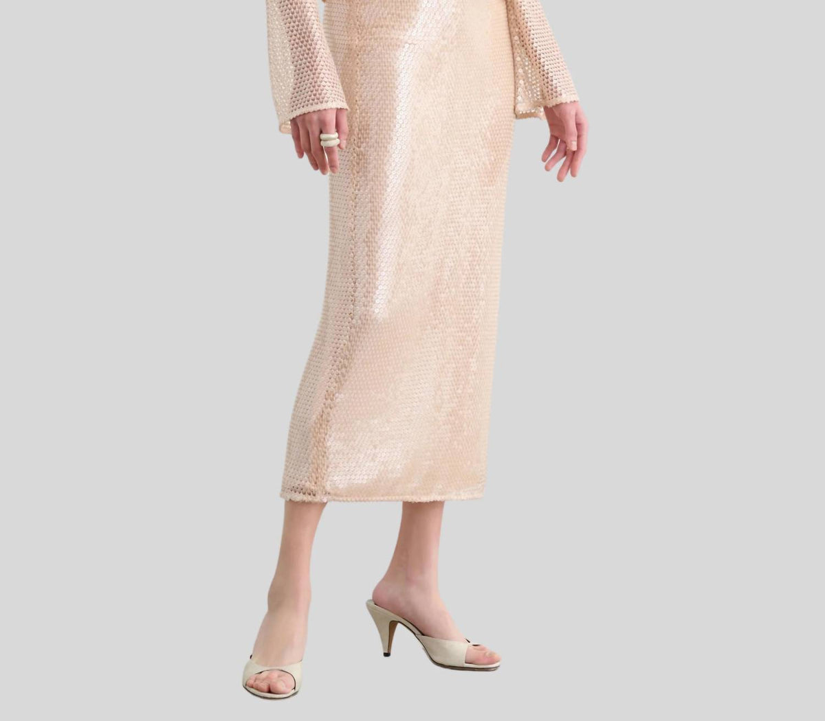 Toccin - Leilani Sequin Pencil Skirt