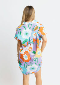Karlie - Tropical Garden Artist Floral Dress