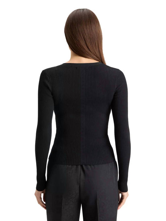 Scotch & Soda - Figure Hugging Ribbed Sweater