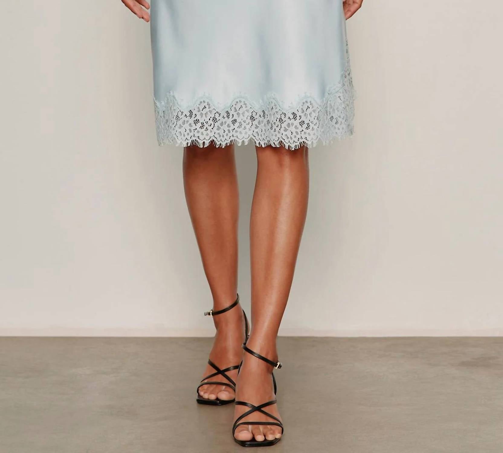 Sanctuary - Effortless Lace Slip Midi Skirt