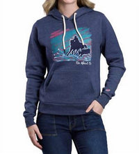 Tin Haul - Long Sleeve Roping Screen Cowgirl Sweatshirt Hoodie