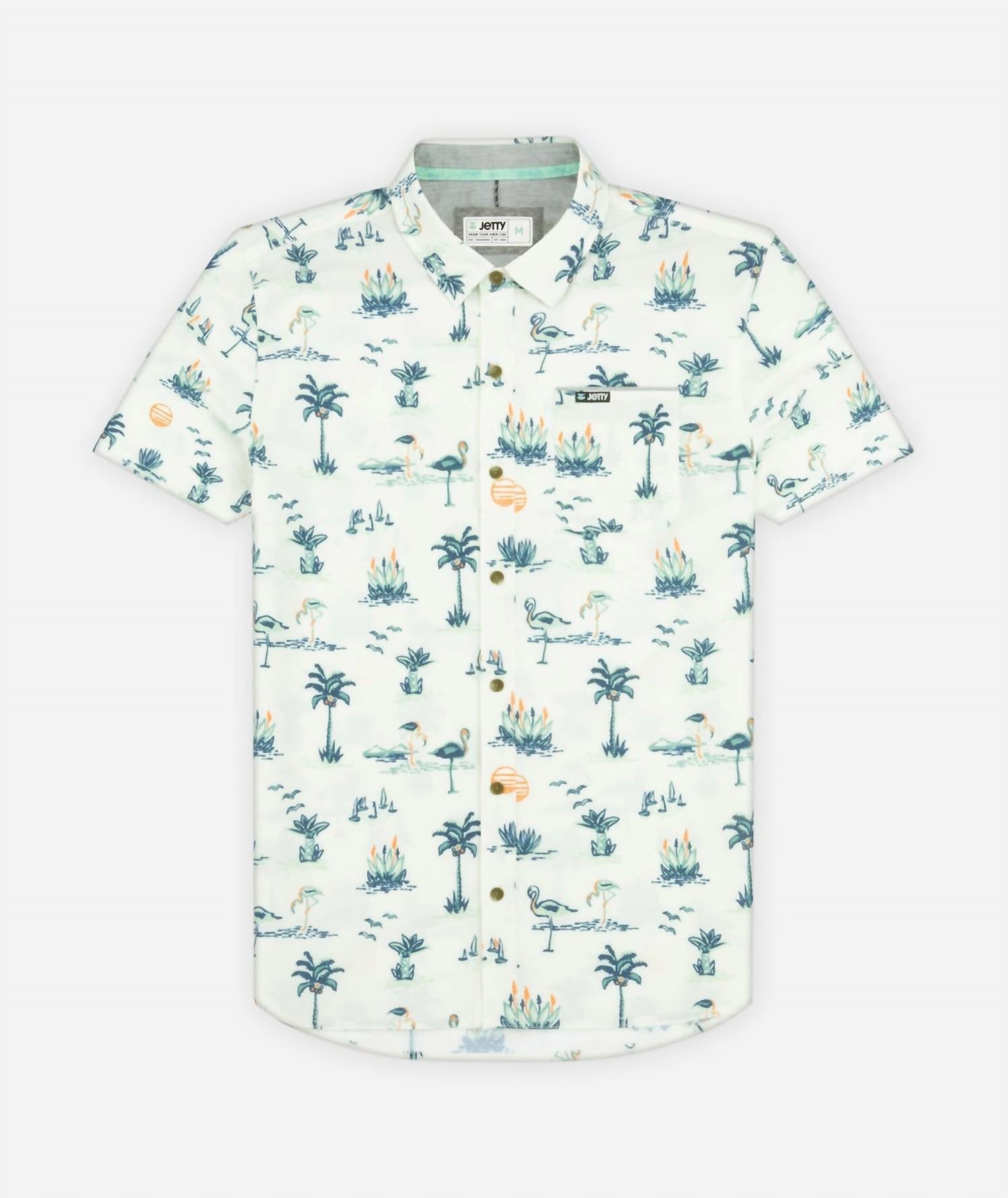 Jetty - Men's Garwood Short Sleeve Woven Shirt
