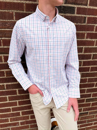 Mizzen + Main - Leeward No Tuck Long Sleeve Dress Shirt
