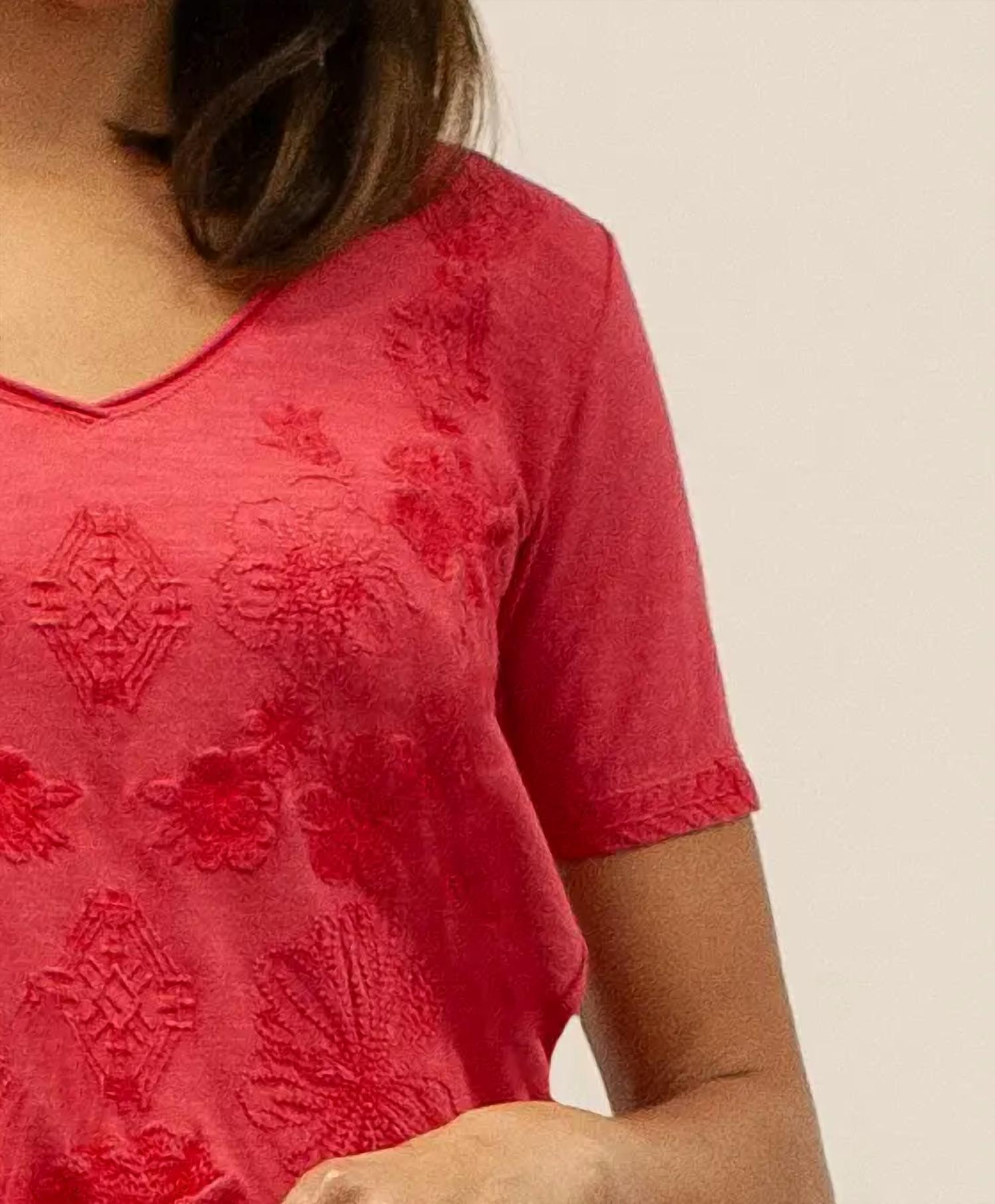 Caite & Kyla - Marya Tee - clothing - cotton - floral