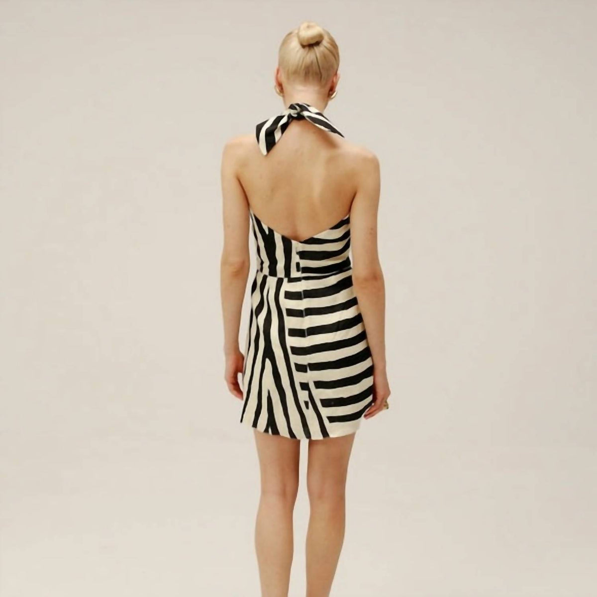 Cala De La Cruz - Zebra Veneta Dress