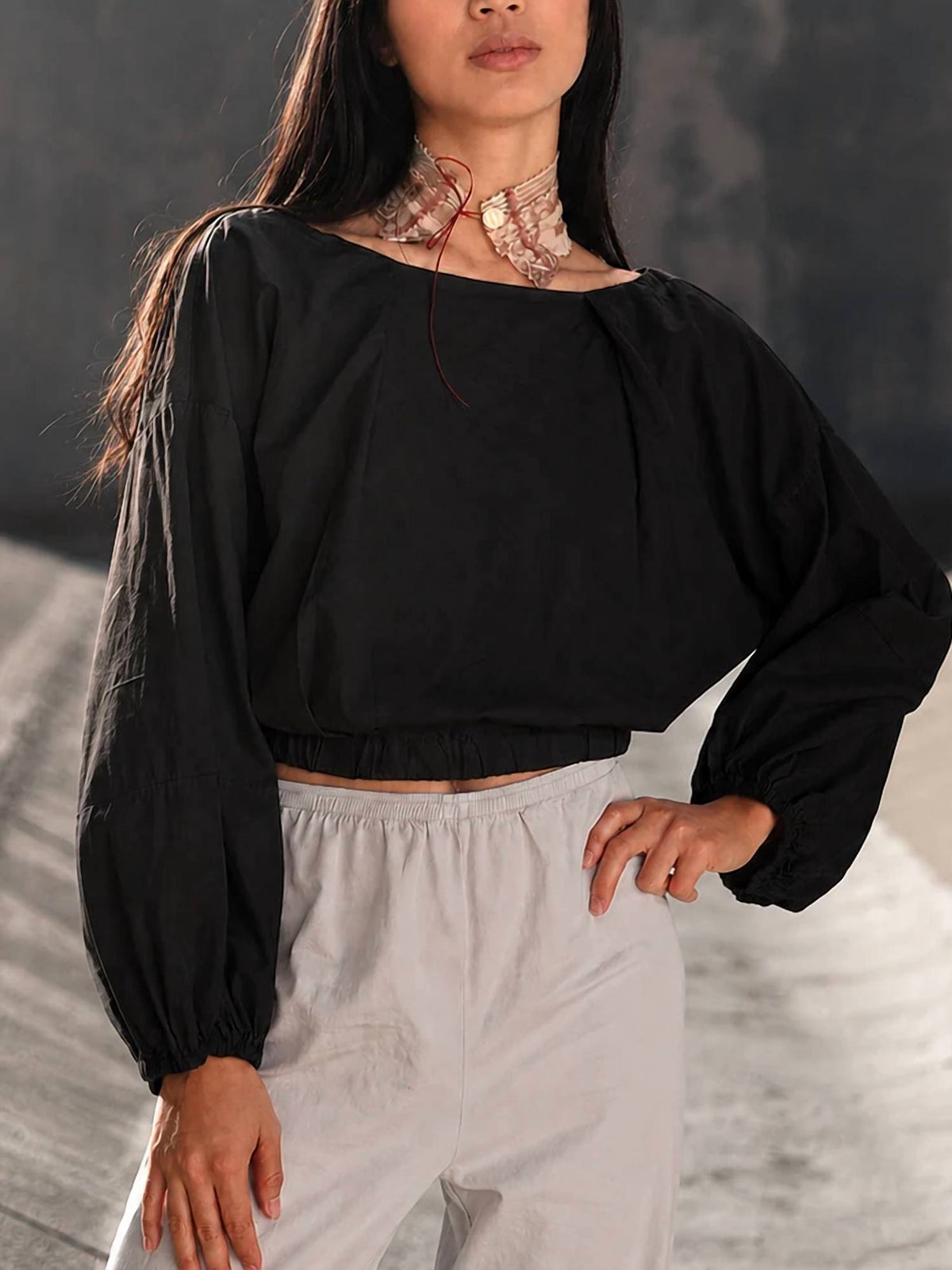 Cali Dreaming - Capezio Poplin Crop Top