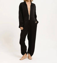Cali Dreaming - Front Zipper Detail Flightsuit