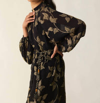 Calling June - Virescent Maxi Dress - black - clothing - dresses