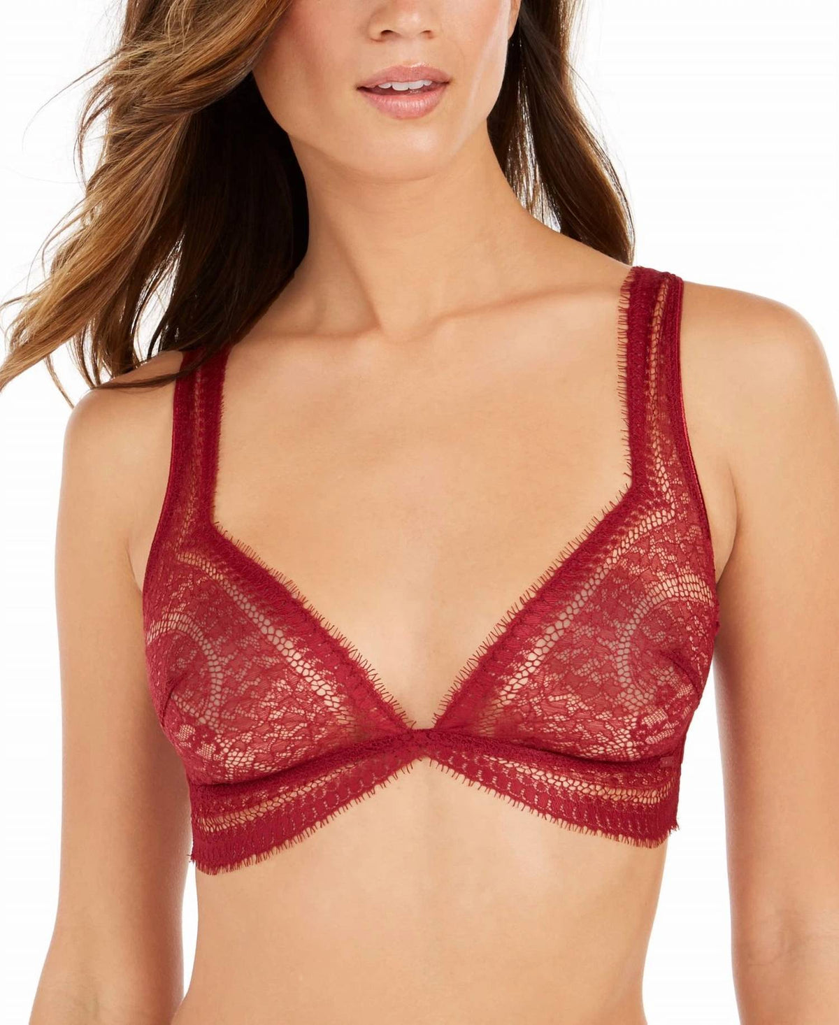 Calvin Klein - Medallion Lace Unlined Triangle Bra