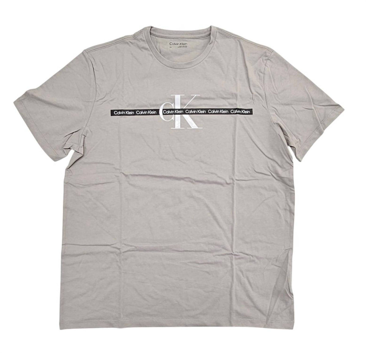 Calvin Klein - Men's Logo Stripe T-shirt