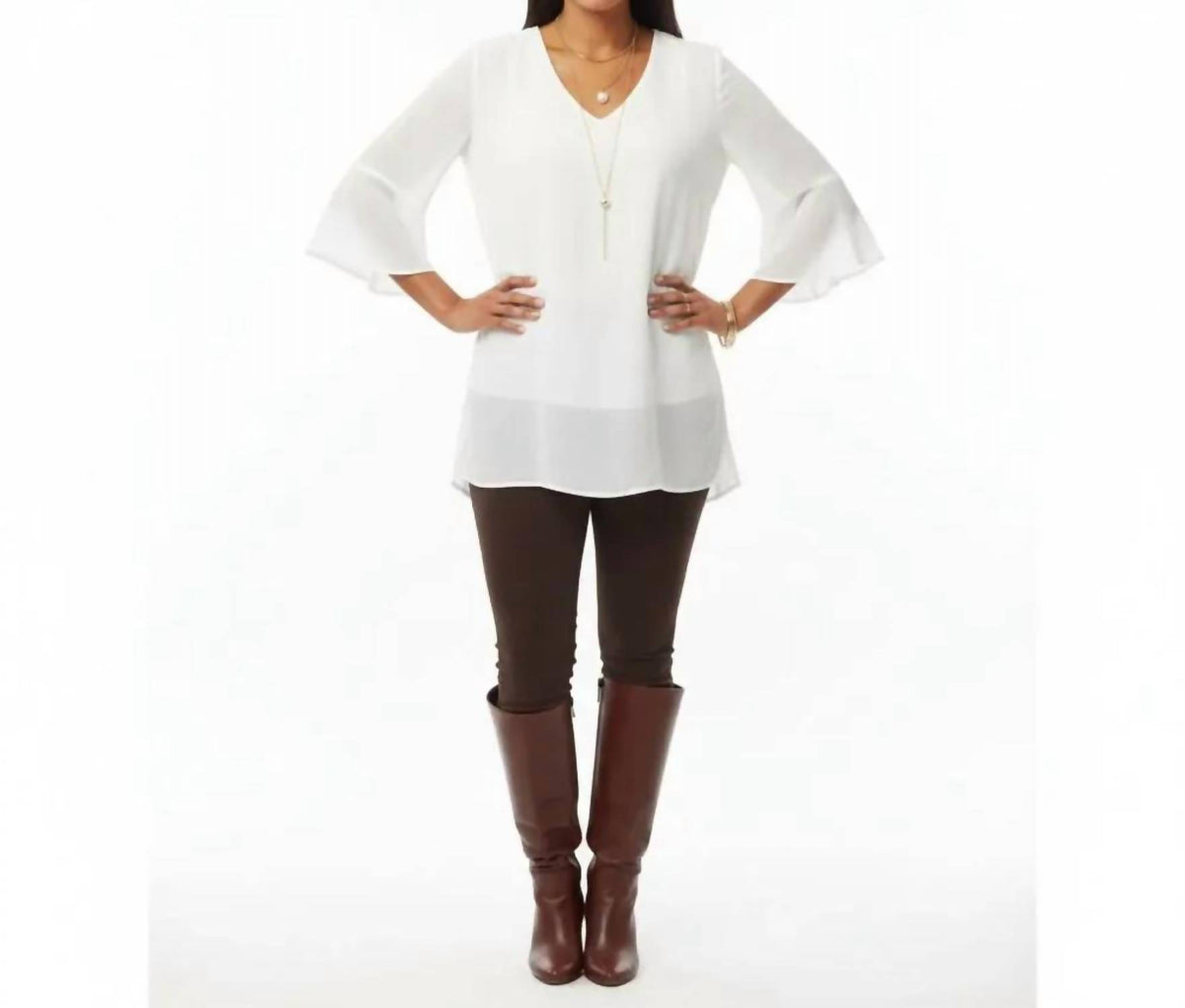 Calvin Klein - Rauli Bell Sleeve Blouse