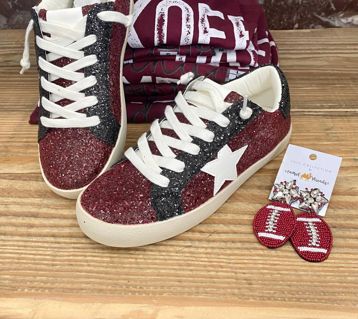 Camel Threads - Game Day Sneakers