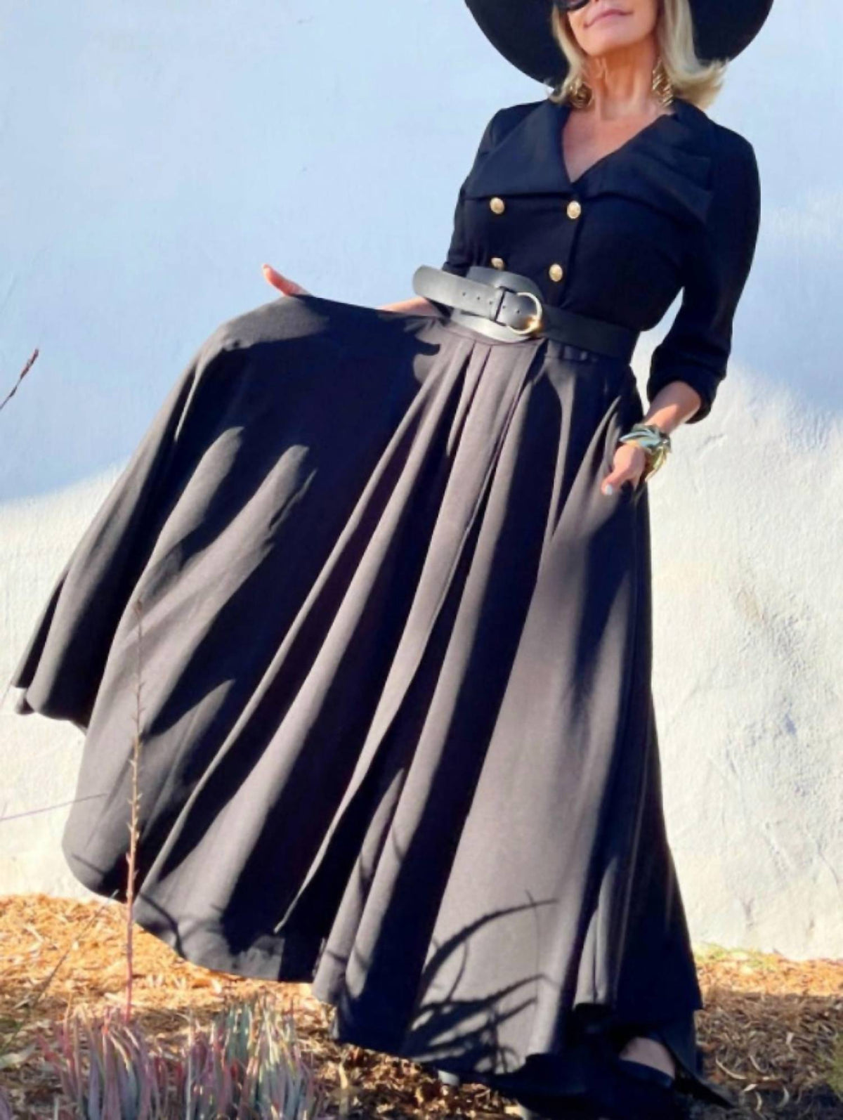 Cameo - Long Duster Coat Dress