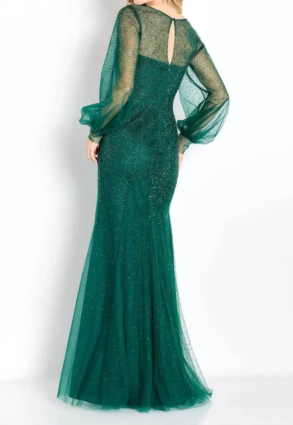 Cameron Blake - Embellished Mermaid Evening Gown