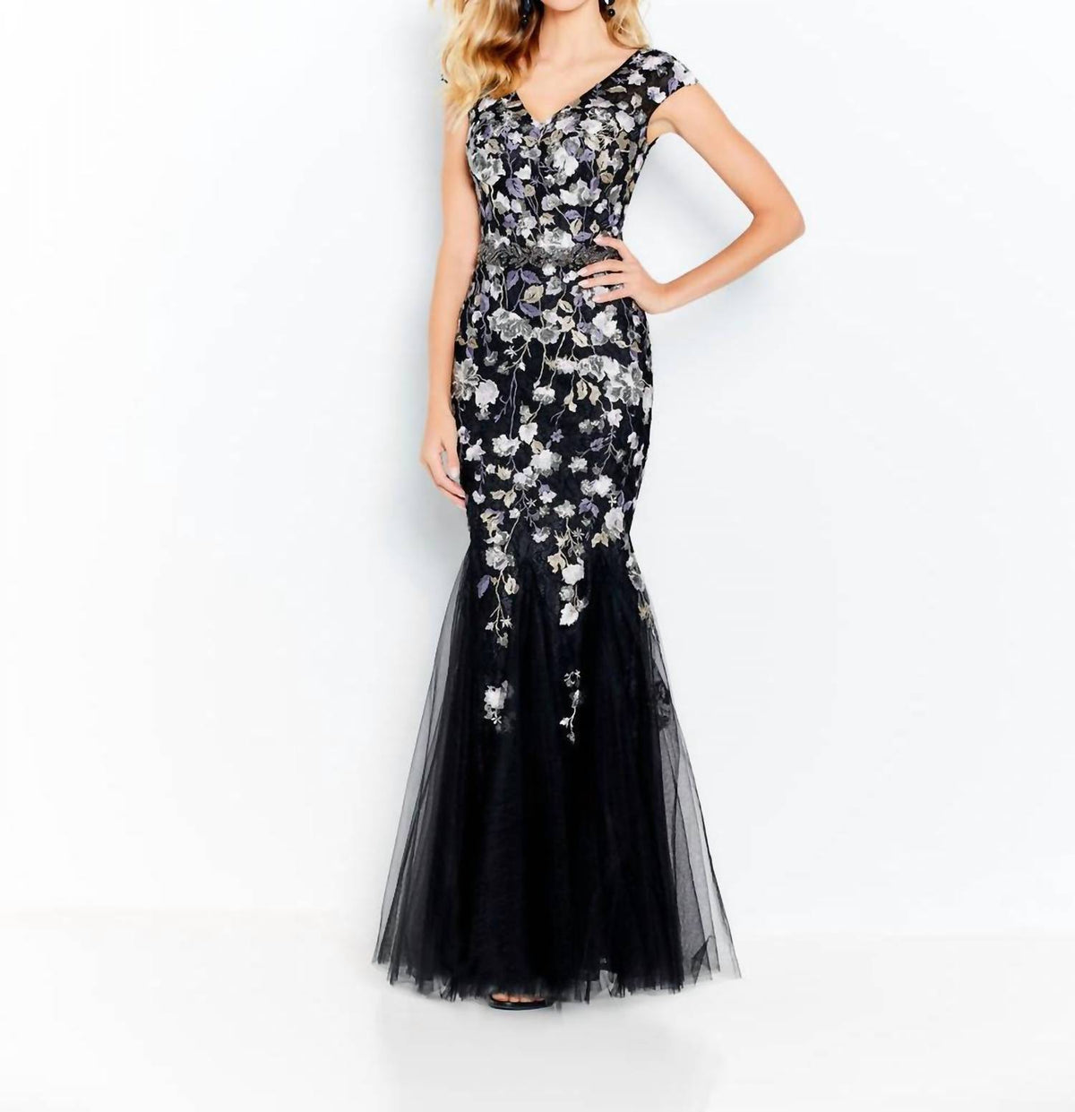Cameron Blake - Tulle Trumpet Dress