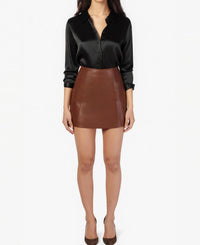 Cami Nyc - Cillian Genuine Leather Mini Skirt